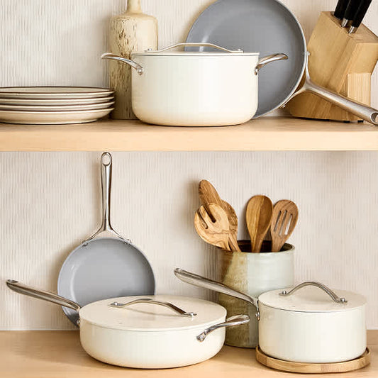 Ceramic Nonstick 7pc Cookware Set