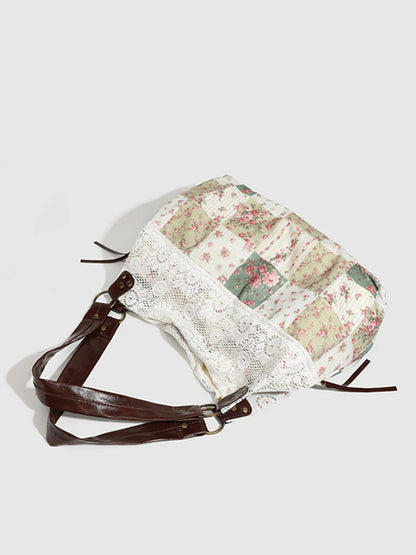 Patchwork Garden Tote Bag