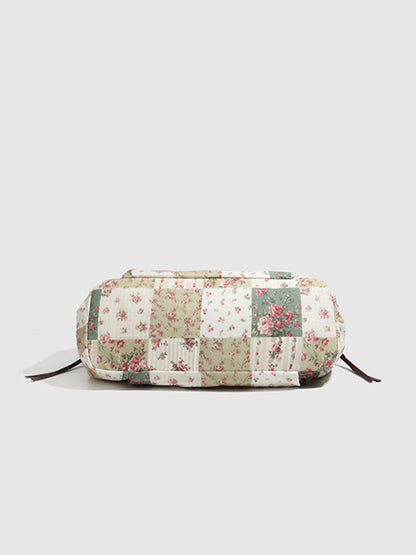 Patchwork Garden Tote Bag
