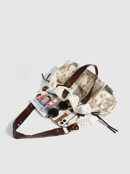 Patchwork Garden Tote Bag