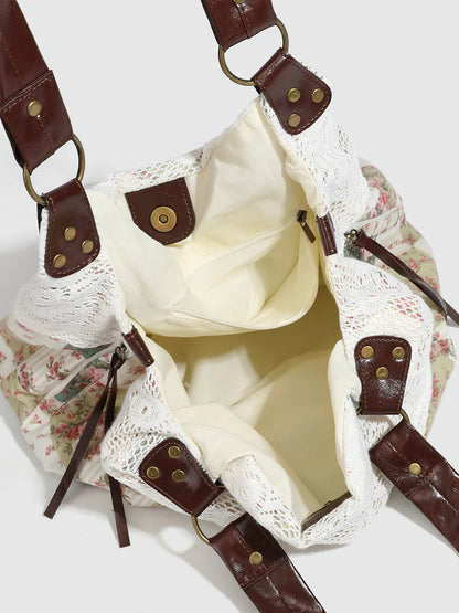 Patchwork Garden Tote Bag